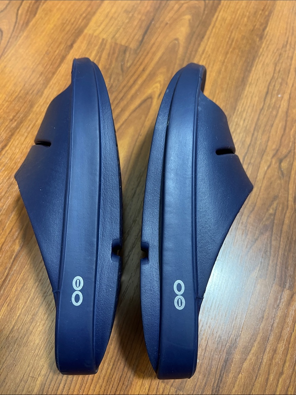 OOFOS OOAH Recovery Sandals Blue Mens Sz 6/Womens Sz 8 Unisex EUC - Picture 5 of 10